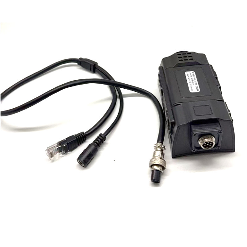 GB28181 Ondersteunde RJ45 Ethernet-kabel Wifi-veiligheidshelmcamera met instelbare modi en scherpstelbereik van 0,5 meter Infinity