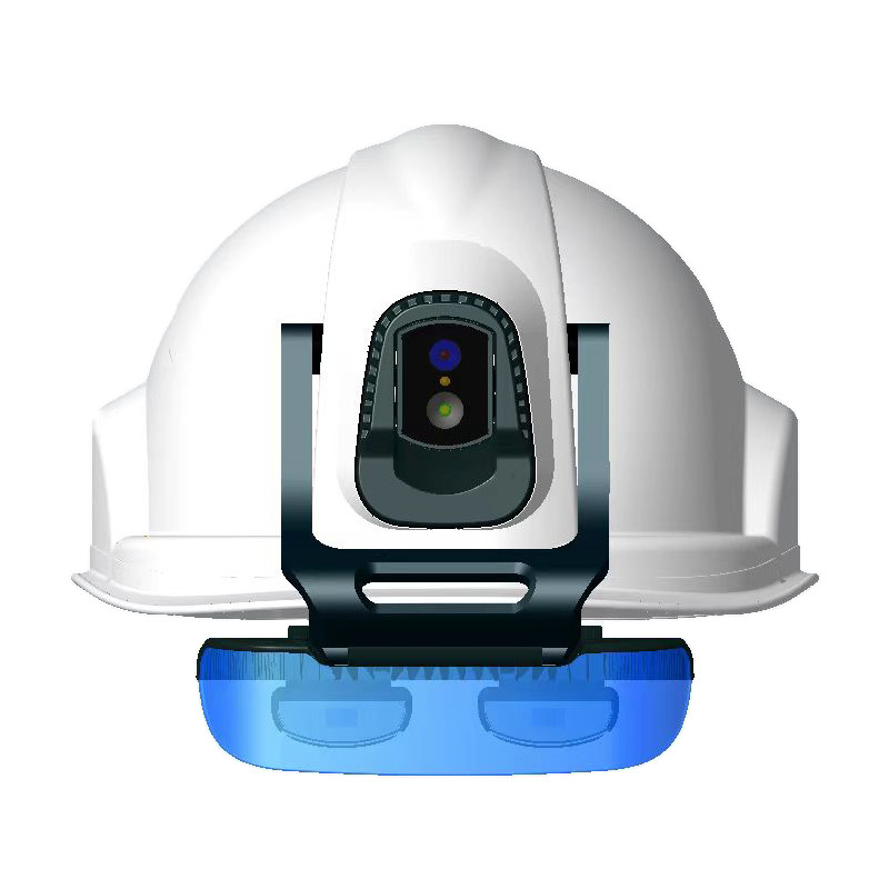 Augmented Reality AR Helmet AI PS Live Video Geo-Fencing EIS Draadloze Transmissie Bouwplaats