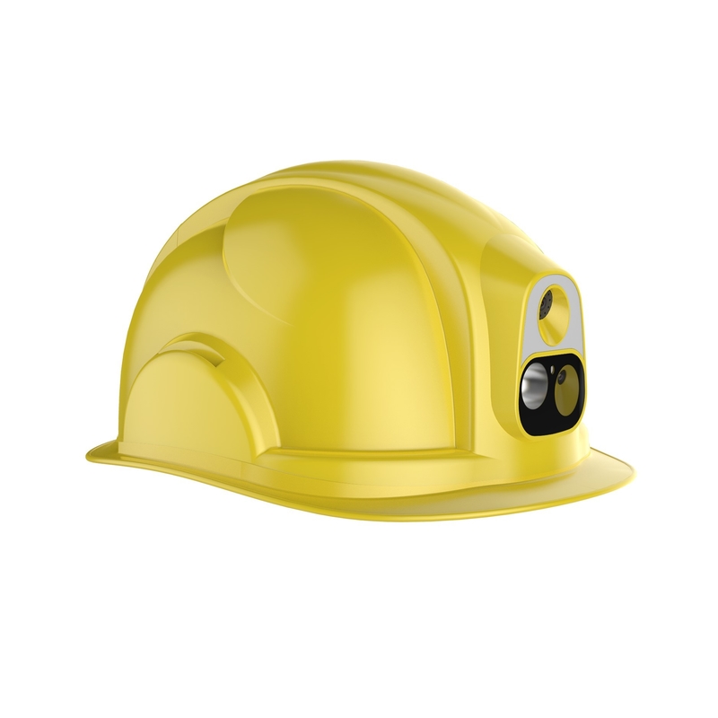 Robuuste 4G GPS tracking Hardhat voor bouwplaats scherpstelbereik 0,5m tot oneindig -20°C tot 60°C