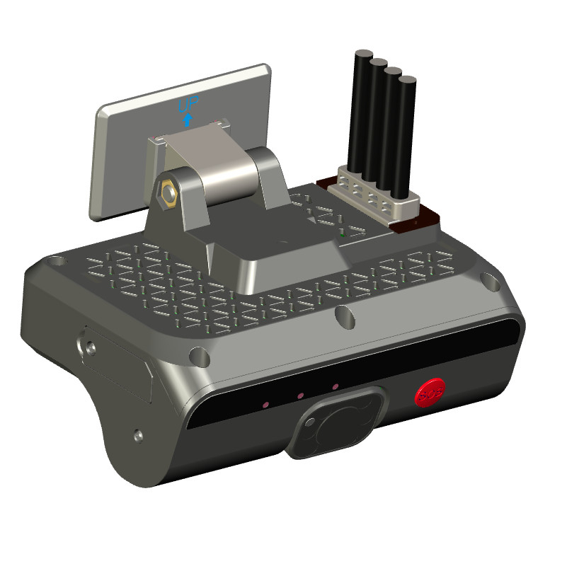 4G Dashboard Dual Camera AI ADAS DMS Driver Face Recognition met H.264/H.265 videocompressie
