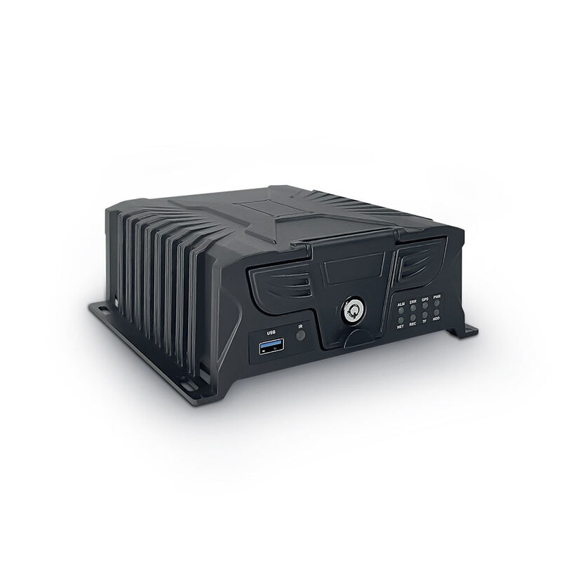 Robuuste mobiele 4G-videorecorder met ondersteuning voor live videostreaming en externe weergave voor zware voertuigbewaking