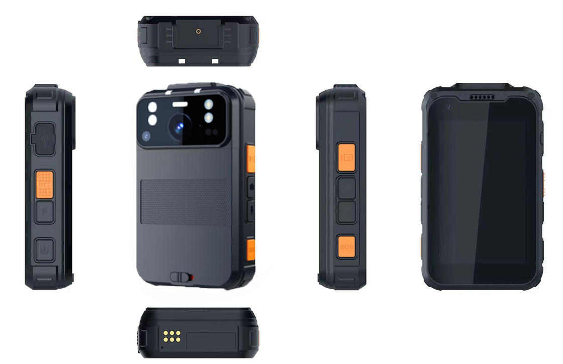 Bodycam WiFi IP Camera SIM Card Data Onvif Rtsp Live Streaming