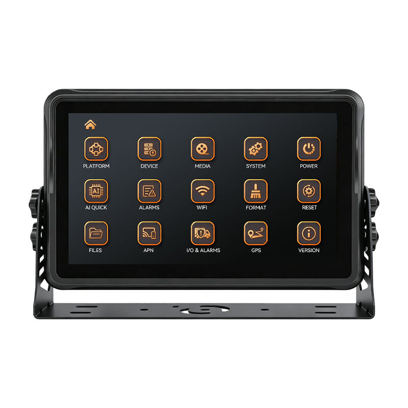 4G mobiele DVR met ADAS DMS BSD gezichtsherkenning AI-algoritmen en externe olie-stroomonderbreking met relaisverbinding