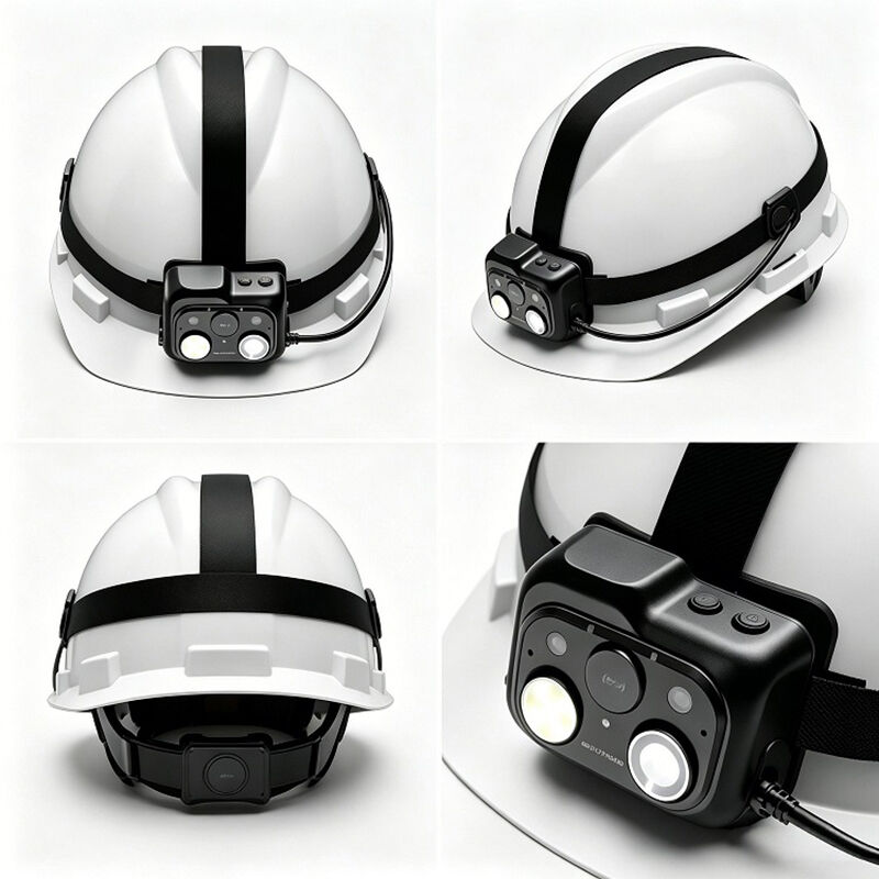 4G slimme helmcamera met realtime video PTT met cloudplatform