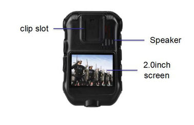 Politie Versleten Camera's 10 uren videoopname IP65 Waterdichte DVR