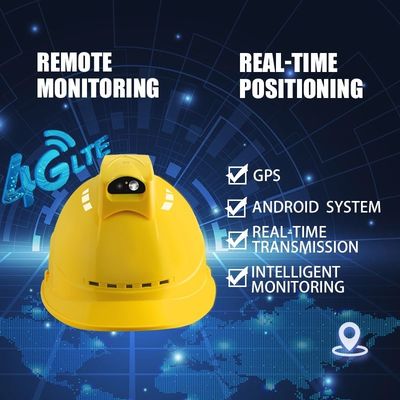 Afneembare de Veiligheidshelm van 4G LTE met Camera Chipset MTK6739