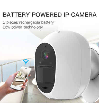 Camera 4G van Mini Solar IP bouwde 6400mA-de Simkaart van de Batterijsteun 4G in