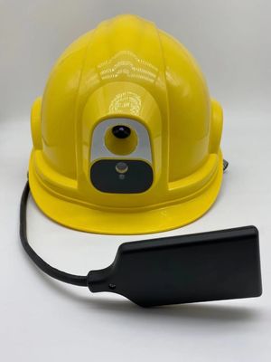 Temperatuurhelm die Android-Systeem4g Videohelm met Camera meten