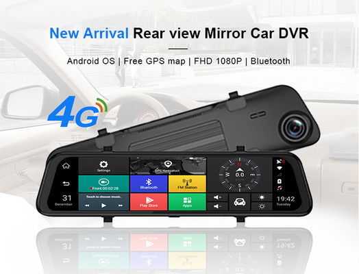 4G de Media van Front And Back ADAS 1080P de Stromende Dubbele Nok van het Lensstreepje